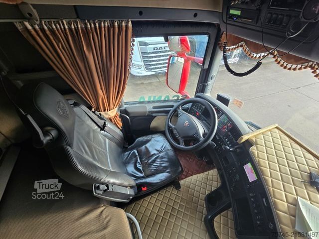 Standardowy ciągnik siodłowy SCANIA R 580 * V8 * KIPP * STANDKLIMA *  90T ZUGLAST *