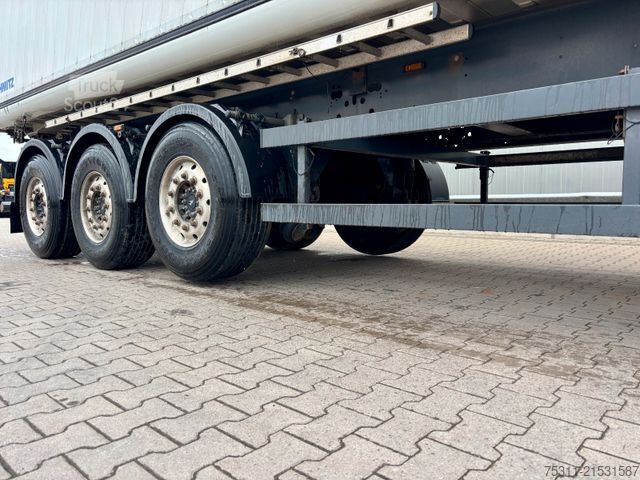 Tipper semitrailer SCHMITZ CARGOBULL SGFS3 47m³ Aluminium*2xGetreideschieber*Kombitür