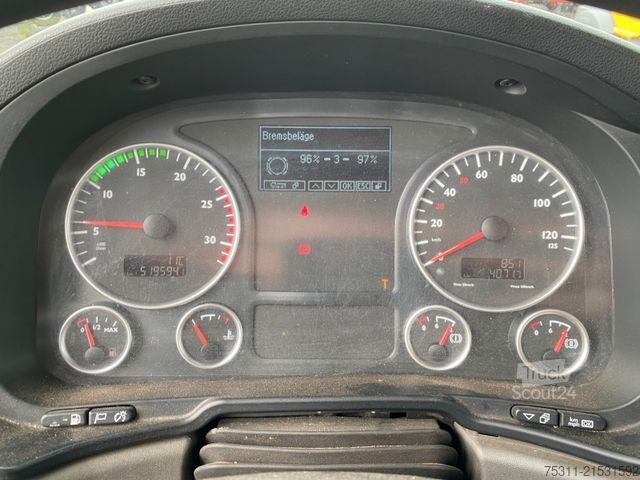 Roll-off tipper truck MAN TGS 26.400 6x4-2 Hydro*HIAB 122-2 Kran*Funk*Lenk