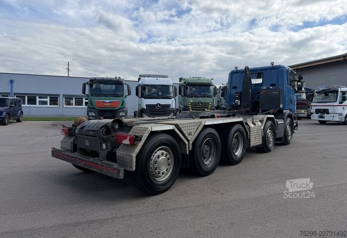 Abrollkipper Scania G 490 LB 10x4 Hakengerät / Swiss-Vehicle