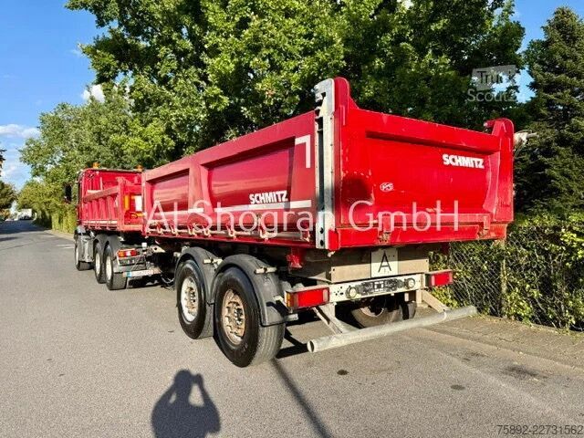 Camion de gunoi Schmitz Cargobull SGF C2 / 3 x - Seiten Kipper / Tandem