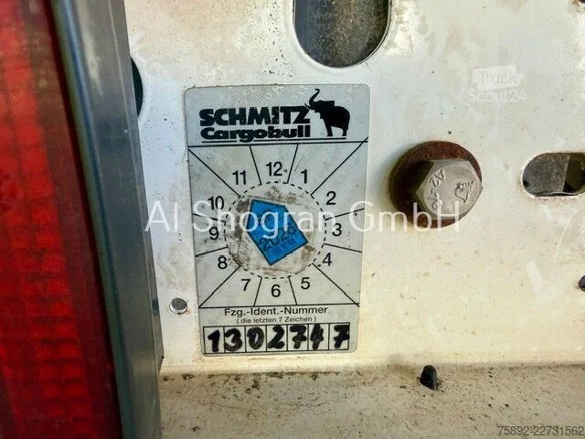 Camion de gunoi Schmitz Cargobull SGF C2 / 3 x - Seiten Kipper / Tandem