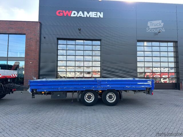 Dieplader Schmidt Tandem aanhanger TUE 135 AR