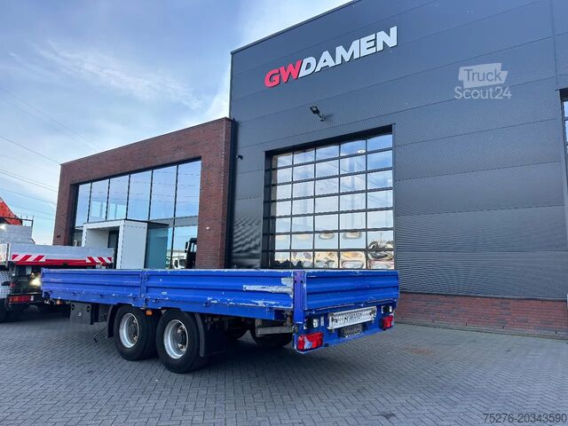 Dieplader Schmidt Tandem aanhanger TUE 135 AR