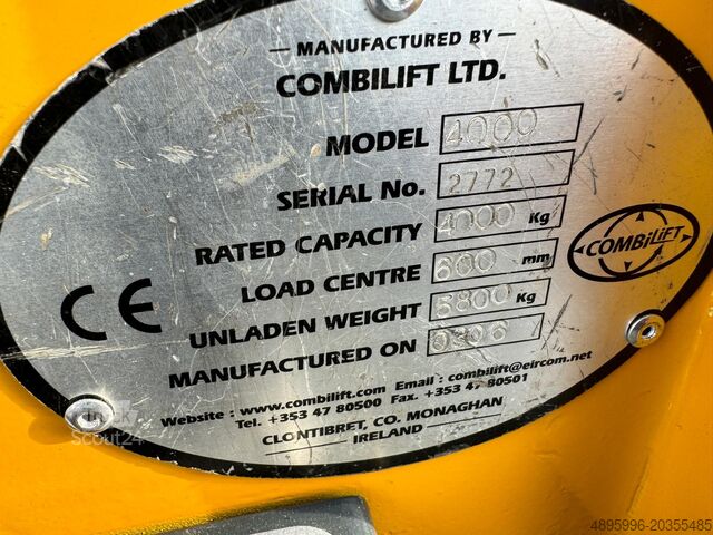 Vierwegheftruck Combilift C4000/ DIESEL / 4500 mm
