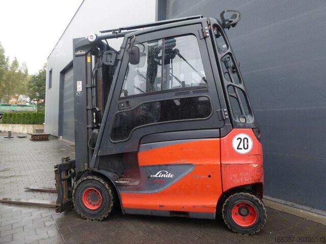 Voorlader vorkheftruck Linde E25HL-01/600