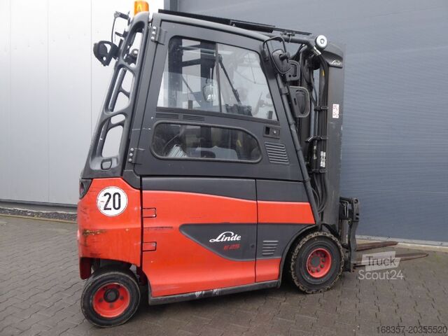 Voorlader vorkheftruck Linde E25HL-01/600