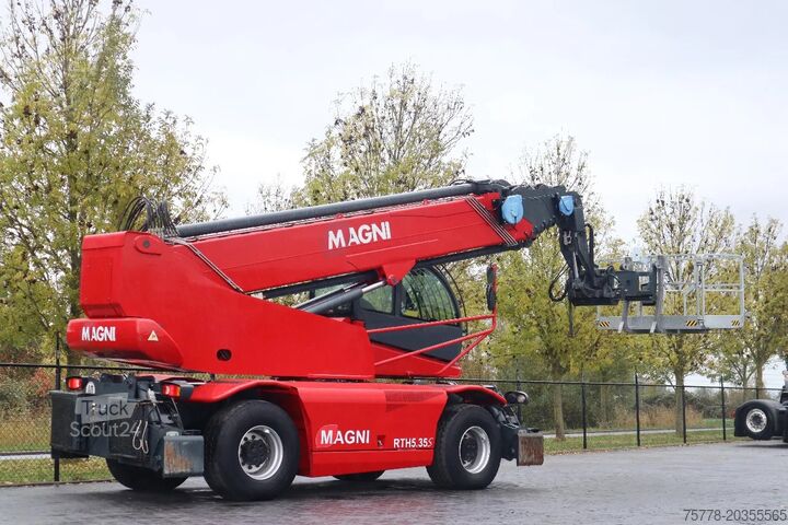 Поворотный телескопический манипулятор Magni RTH 5.35 S-M/C | WORKING PLATFORM | REMOTE | GO...