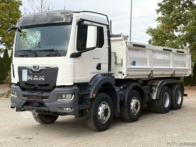 Самосвал MAN TGS 35.470 8x4 BB EURO6 WYWROTKA TRÓJSTRONNA Z ...