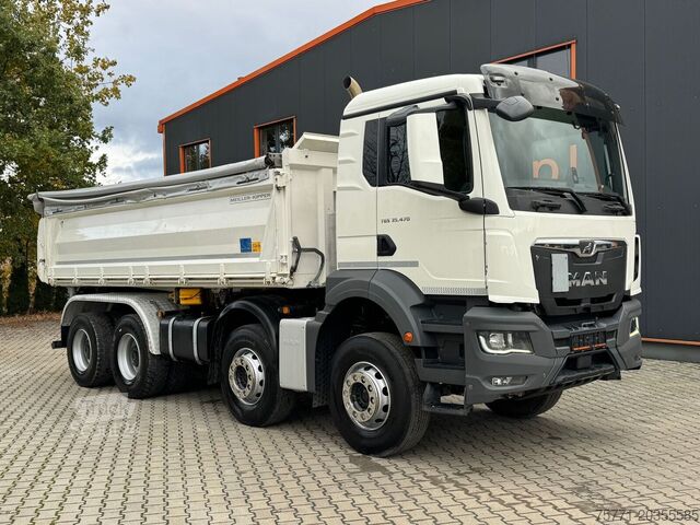 Самосвал MAN TGS 35.470 8x4 BB EURO6 WYWROTKA TRÓJSTRONNA Z ...