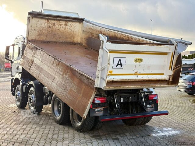 Tipper MAN TGS 35.470 8x4 BB EURO6 WYWROTKA TRÓJSTRONNA Z ...