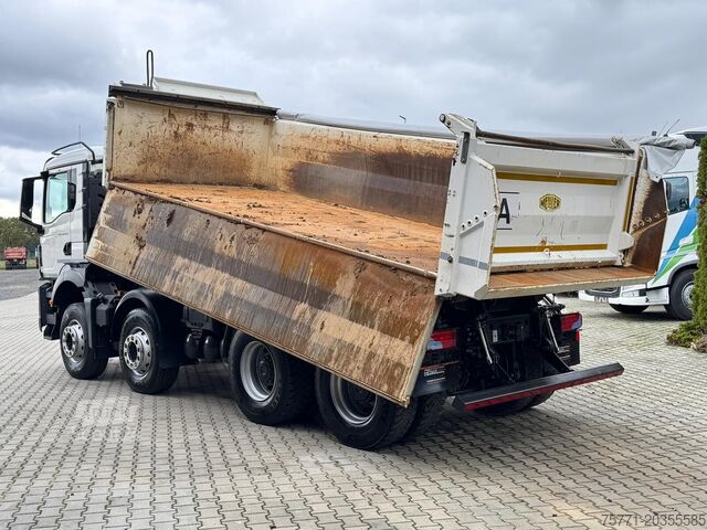 Tipper MAN TGS 35.470 8x4 BB EURO6 WYWROTKA TRÓJSTRONNA Z ...