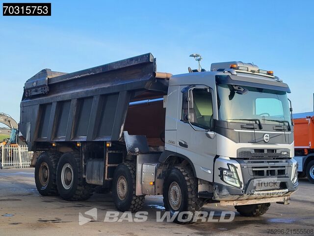 Savivartis Volvo FMX 500 FMX 8X4 AJK Pusher Big-Axle Euro 6