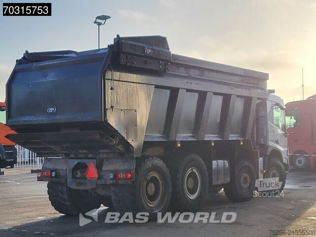 Savivartis Volvo FMX 500 FMX 8X4 AJK Pusher Big-Axle Euro 6