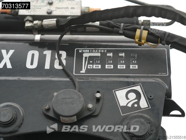 Sunkvežimis su platforma ir kranu Mercedes Sprinter 514 CDI Automaat Kraanwagen 995kg HIAB...