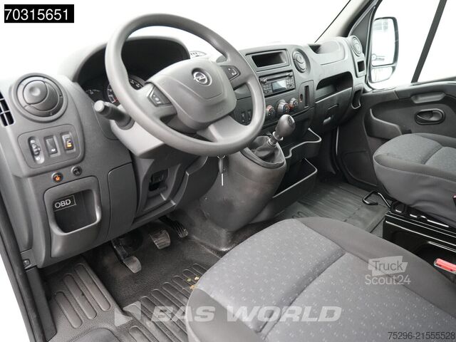 Camion à plateau avec grue Opel Movano 145PK Kraanwagen Hiab T-CLX 023-3 Dubbel...