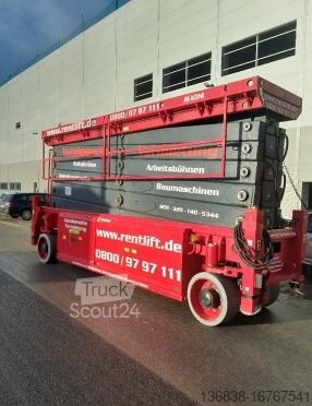 Working platform (scissor lift) Magni ES 3214 E Elektro 32,00 m mit Stützen