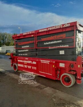 Working platform (scissor lift) Magni ES 3214 E Elektro 32,00 m mit Stützen