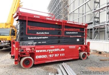 Working platform (scissor lift) Magni ES 3214 E Elektro 32,00 m mit Stützen