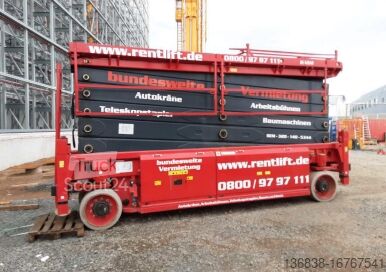 Working platform (scissor lift) Magni ES 3214 E Elektro 32,00 m mit Stützen