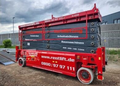 Working platform (scissor lift) Magni ES 3214 E Elektro 32,00 m mit Stützen