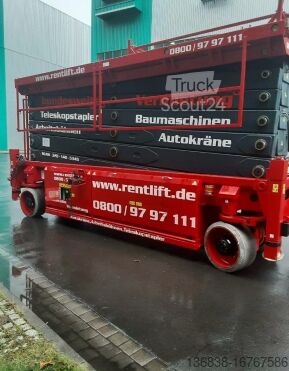 Working platform (scissor lift) Magni ES 3214 E Elektro 32,00 m mit Stützen