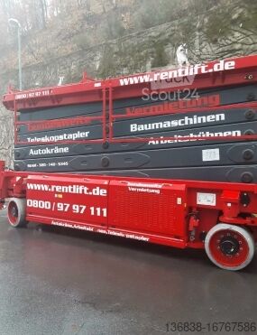 Working platform (scissor lift) Magni ES 3214 E Elektro 32,00 m mit Stützen