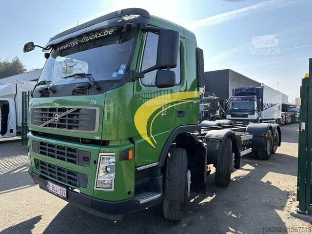 Шасі з кабіною Volvo FM 340 8x2 CHASSIS (7m35) - LIFT+STEERING AXLE ...