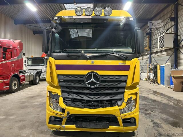 Recovery vehicle Mercedes-Benz ACTROS 2745 6x2 OPRIJWAGEN / AUTOTRANSPORTER / ...