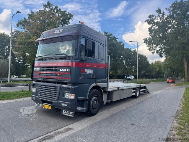 Yükleme platformu DAF 95.380 Spacecab, Handgeschakeld, oprijbak. Euro 3