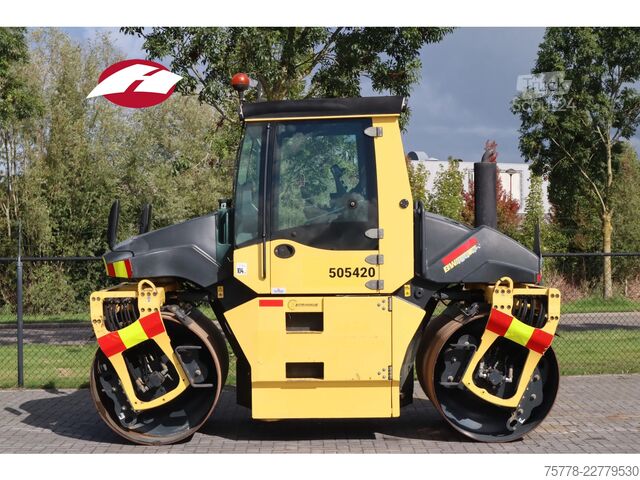 Vibráló henger Bomag BW 154 AP-4 | ASPHALT CUTTER | DOUBLE DRUM