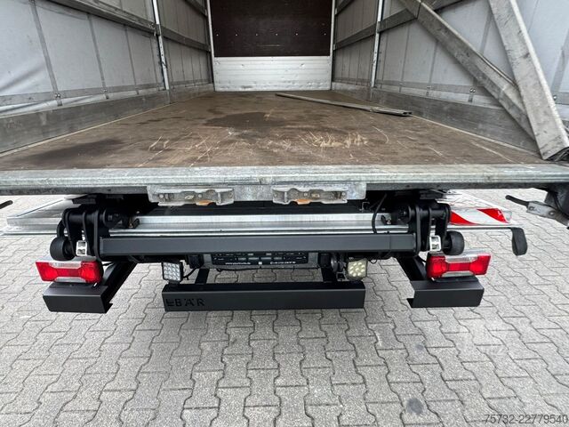Transporter mit Pritsche & Plane Iveco Daily E6 Plane LBW Klima Schlafplatz 88 TKm