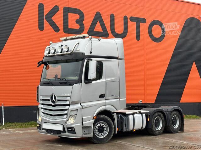 Štandardný traktor Mercedes-Benz Actros 2663 6x4 GIGASPACE / RETARDER / PTO
