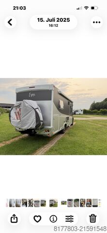 Camper semintegrato Pilote 746