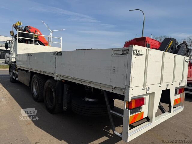 Open body DAF CF 85.340 6x2 + KRAN PALFINGER PK29002 9x (5x H...