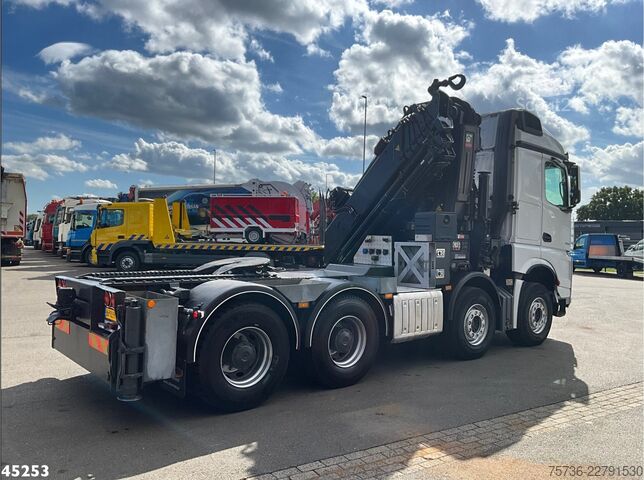 Standaard-SZM Mercedes-Benz Arocs 3253 8x4 Hiab 105 Tonmeter laadkraan