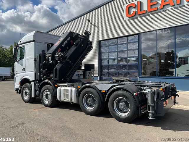 Standaard-SZM Mercedes-Benz Arocs 3253 8x4 Hiab 105 Tonmeter laadkraan
