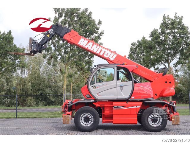 Въртящ се телескопичен манипулатор Manitou MRT 2150 ST4 S2 | 21 METER | HYDR. FORKS | LOW ...