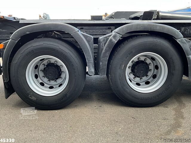 Sistema de braço de gancho MAN TGS 26.360 6x4 Hiab 12 Tonmeter laadkraan