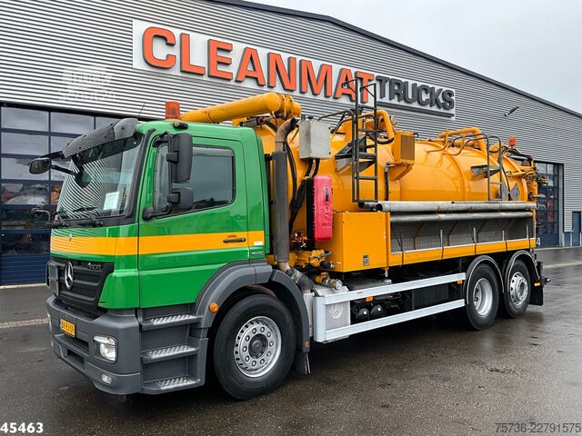 Véhicule aspirant Mercedes-Benz AXOR 2533 Euro 5 Koks Combi