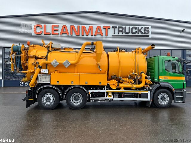 Véhicule aspirant Mercedes-Benz AXOR 2533 Euro 5 Koks Combi