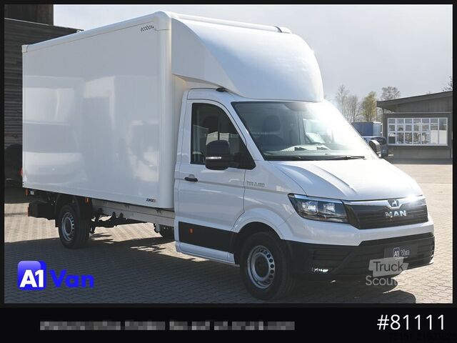 Box van MAN TGE 3.180 Koffer, LBW, Klima, RFK, Navi