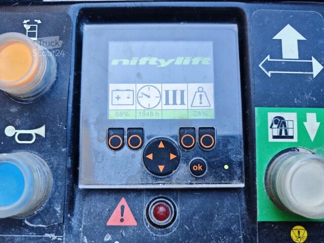 Шарнирно-телескопическая рабочая платформа Niftylift HR28 Hybrid 4x4