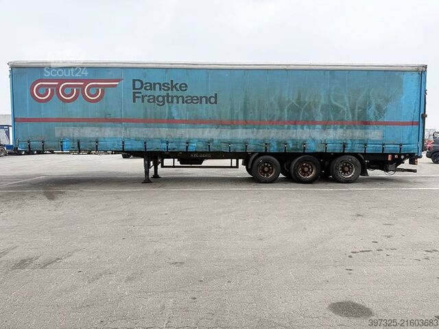Συρόμενοι μουσαμάδες Kel-Berg Curtainsider / Planenauflieger / Gardin