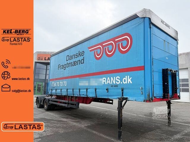 Συρόμενοι μουσαμάδες Kel-Berg Drawbar trailer / Zwischenauflieger / Linktrailer