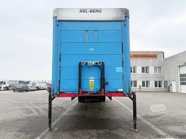 Συρόμενοι μουσαμάδες Kel-Berg Drawbar trailer / Zwischenauflieger / Linktrailer
