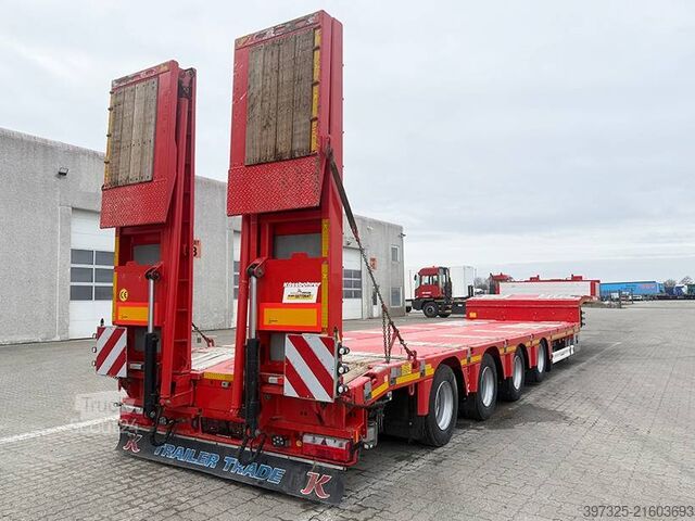 Nízký nakladač Kässbohrer Machine trailer / Maschinenanhänger / Maskintraile