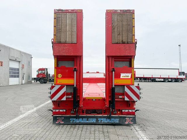 Nízký nakladač Kässbohrer Machine trailer / Maschinenanhänger / Maskintraile