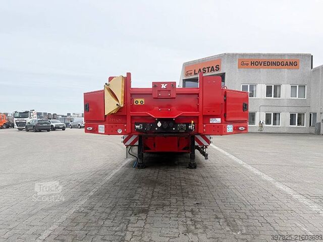 Nízký nakladač Kässbohrer Machine trailer / Maschinenanhänger / Maskintraile