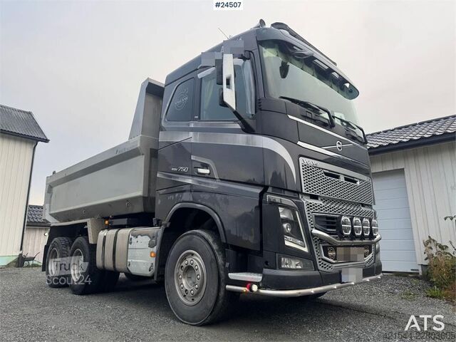 Kipper Volvo FH16 750 6x4 Tipper Truck WATCH VIDEO